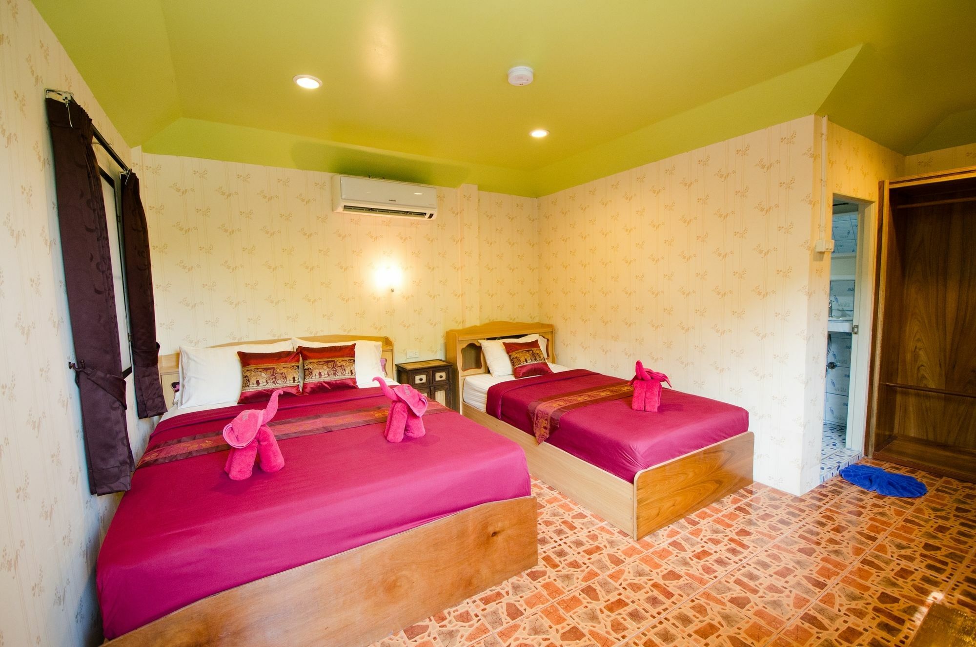 'צ'אוונג ביץ Nid'S Bungalows מראה חיצוני תמונה